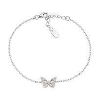 Bracciale Amen Donna Animalier Luxury in Argento Zircone BRBUBBZ3 - BRBUBBZ3